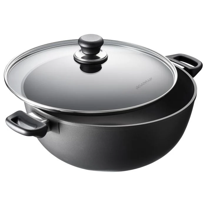 Scanpan - Suppe-/ Stegegryde m. låg 7,5l/32 cm - Vintage Induction
