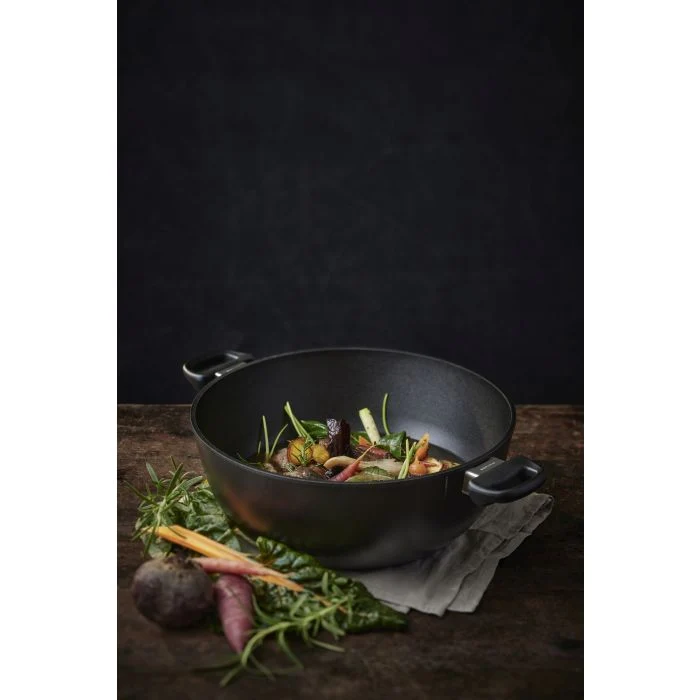 Scanpan - Suppe-/ Stegegryde m. låg 7,5l/32 cm - Vintage Induction