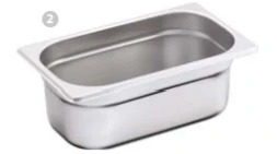 Stalgast kantine 265x162 mm GN 1/4