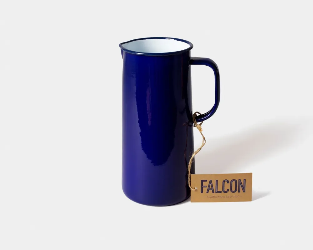 Vandkande i emalje fra Falcon, Mineral Indigo 1,7 L