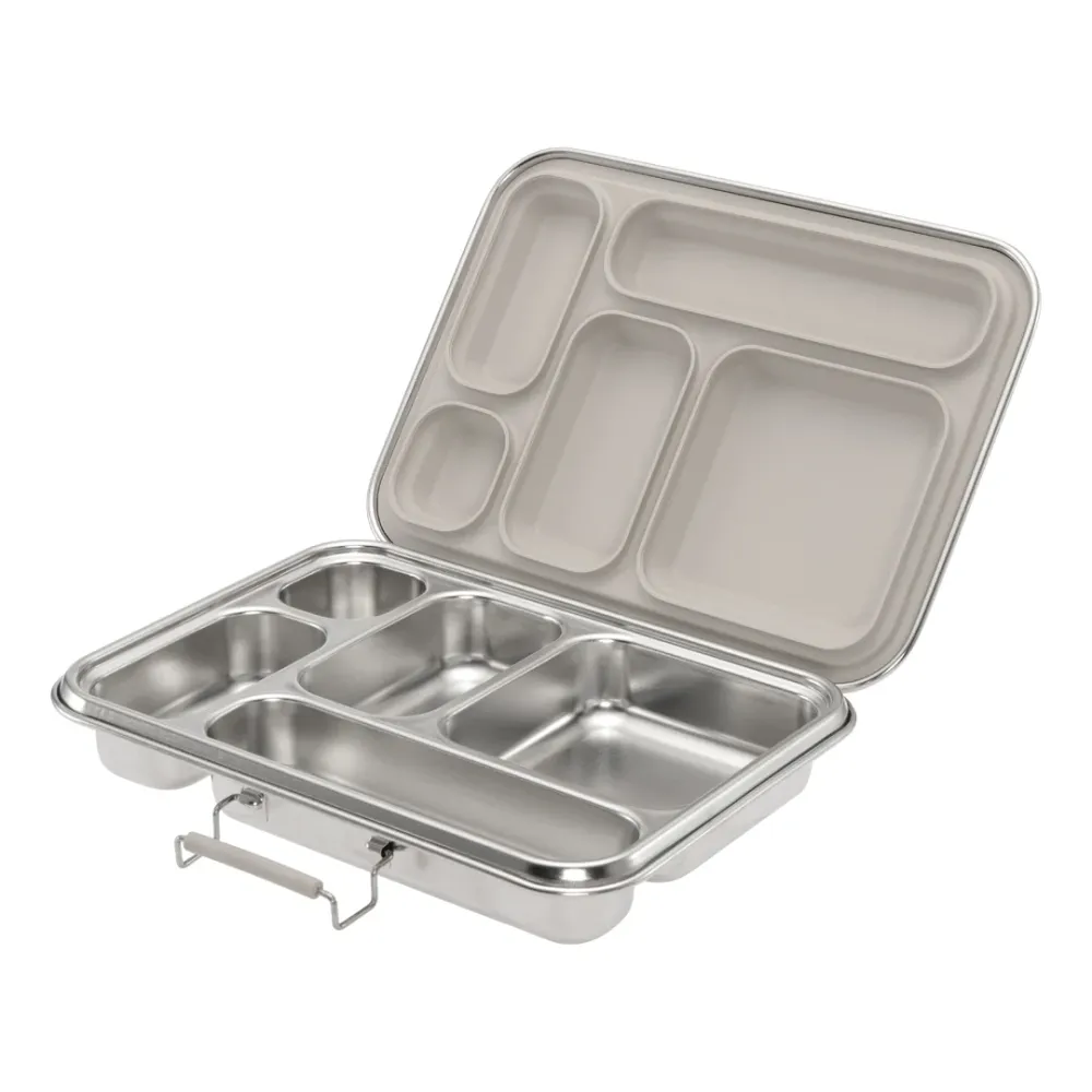 Haps Nordic - madkasse - haps box med 5 rum - alloy