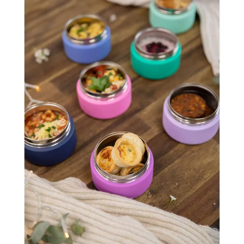 MontiiCo Food Jar - Termobeholder - Compact - 200ml - Fuchsia