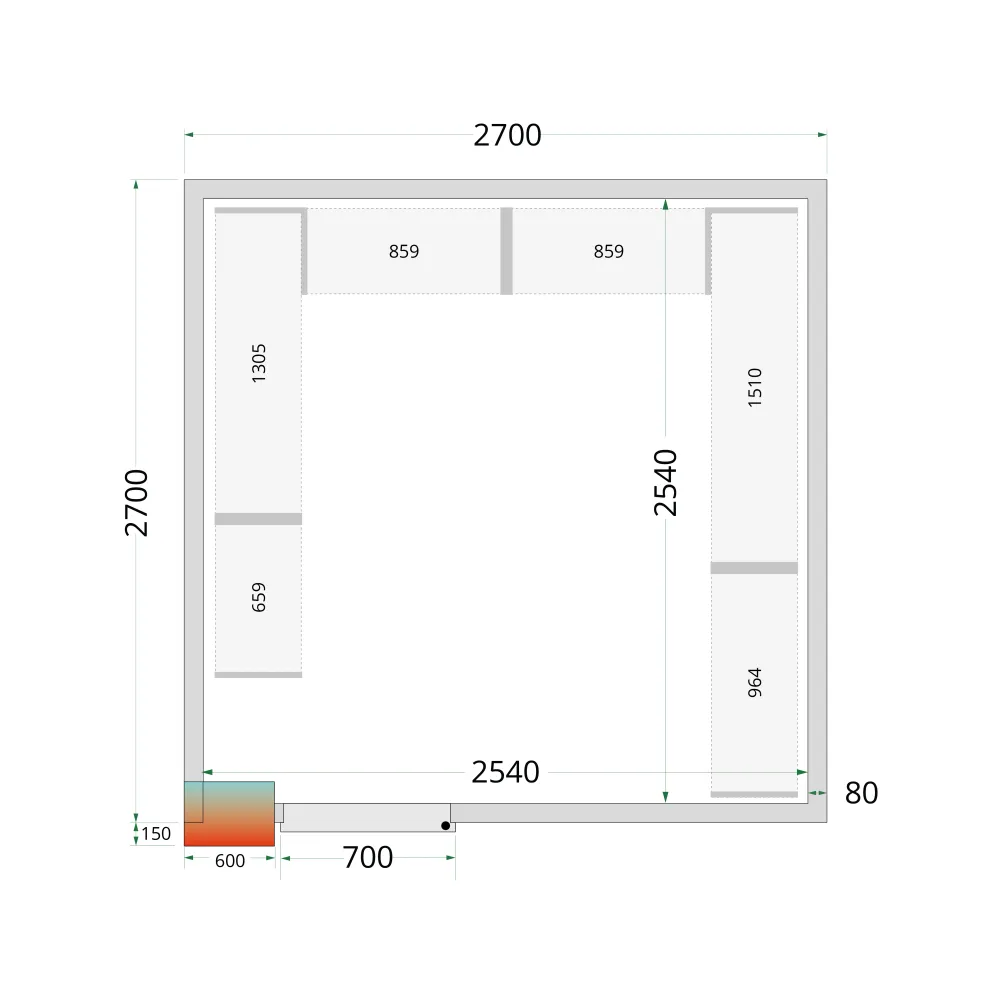 CR 270x270x212 NF