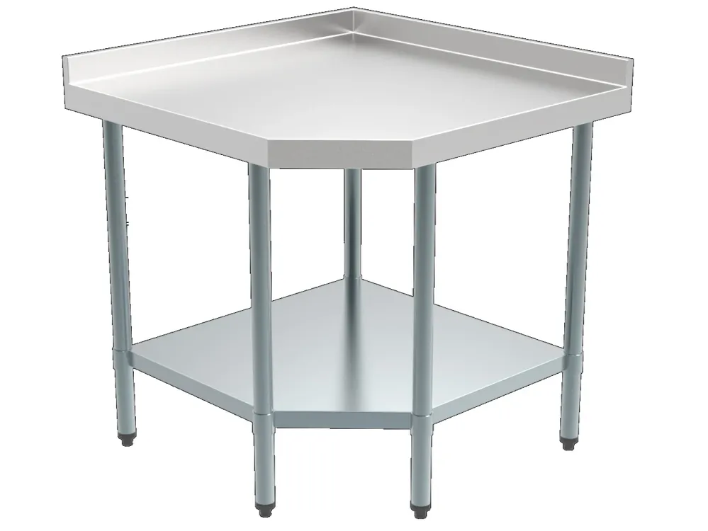 700 corner table flat packed 900/900