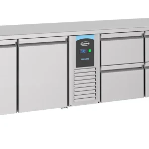 700 kølebord – 2 døre og 4 skuffer, monoblock energy line