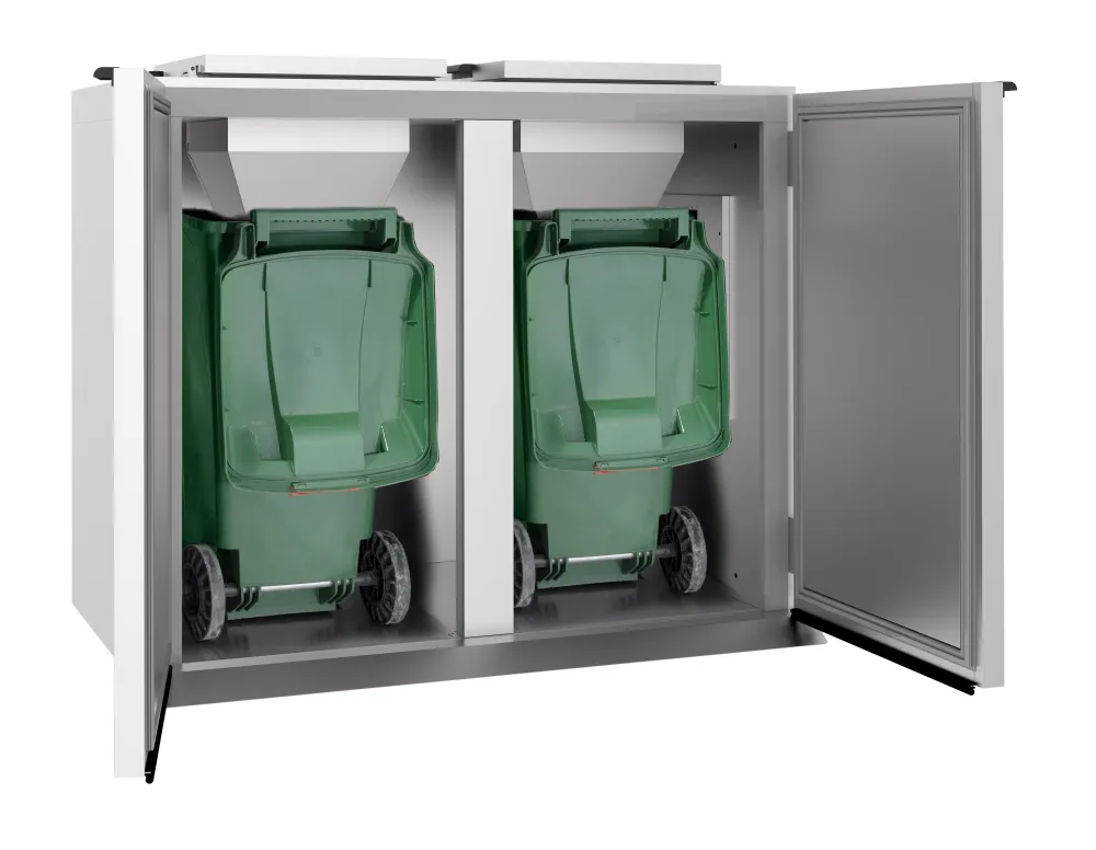 Affaldskøler 2x240L