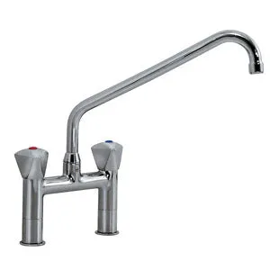 Armatur med 2 huller