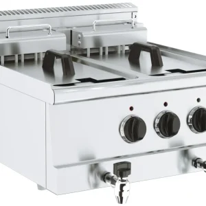 Base 600 electric fryer 2x10l