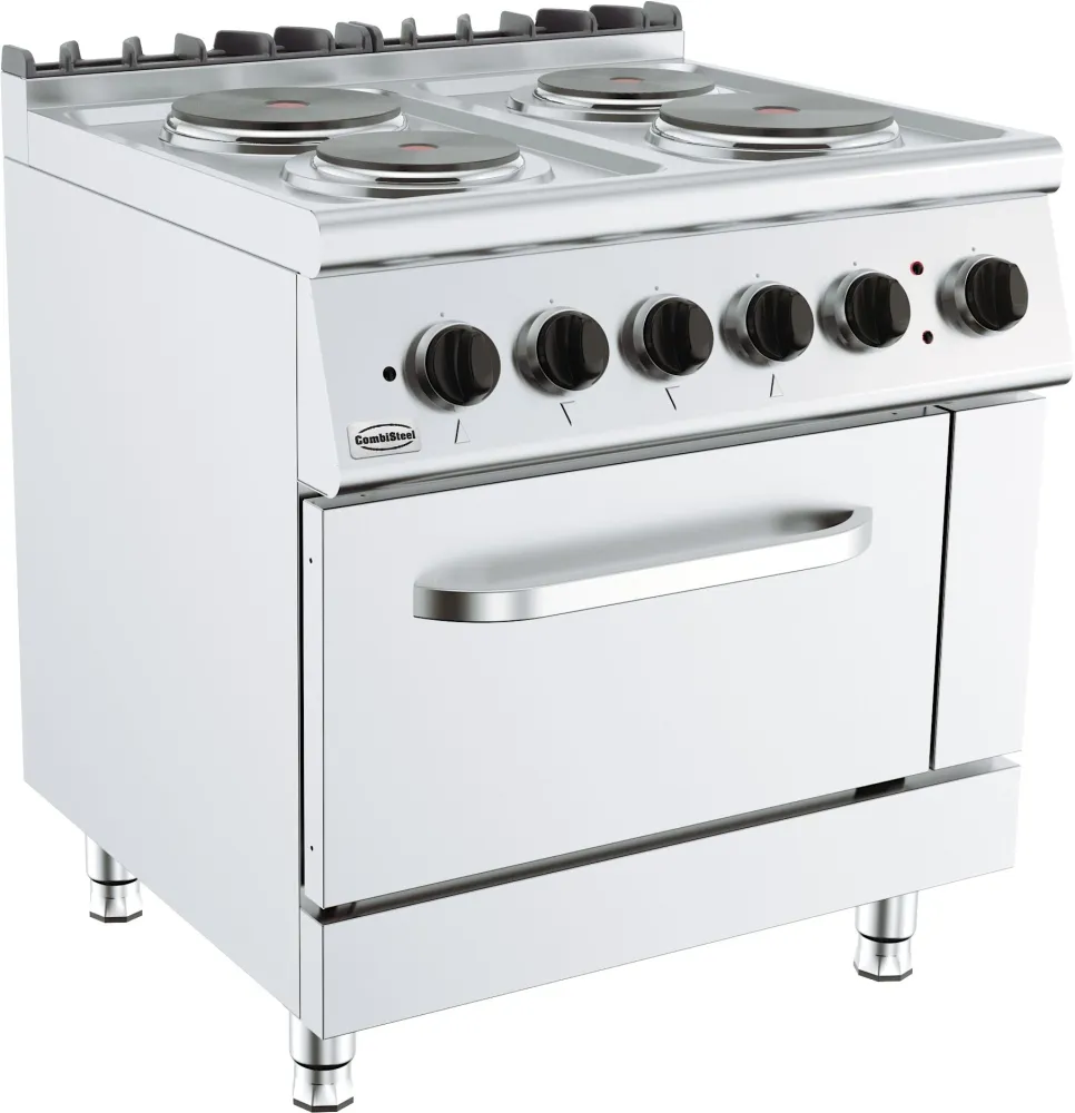 Base 700 elektrisk komfur 4 plader. elektrisk. oven