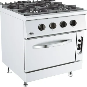Base 700 gas stove 4 brændere. gas oven