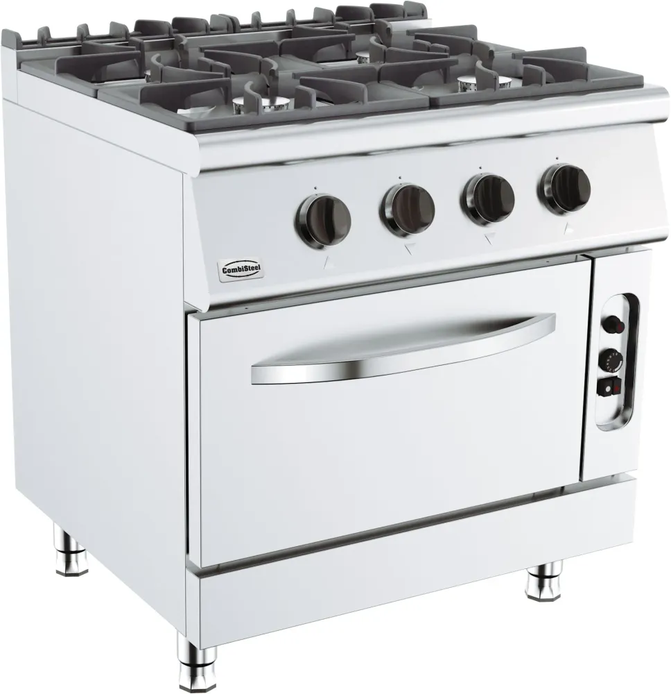 Base 700 gas stove 4 brændere. gas oven