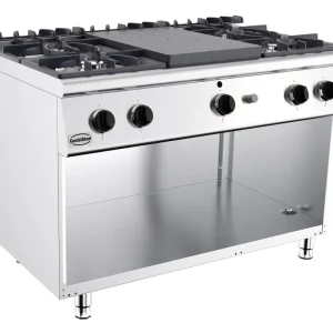 Base 700 solid top komfur gas – 4 brændere