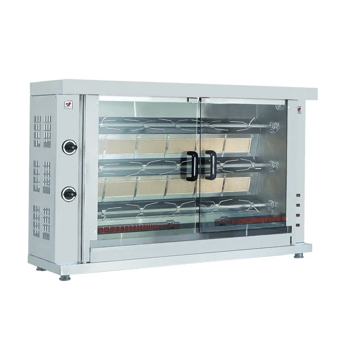 Chicken rotisseries gas 3 spits
