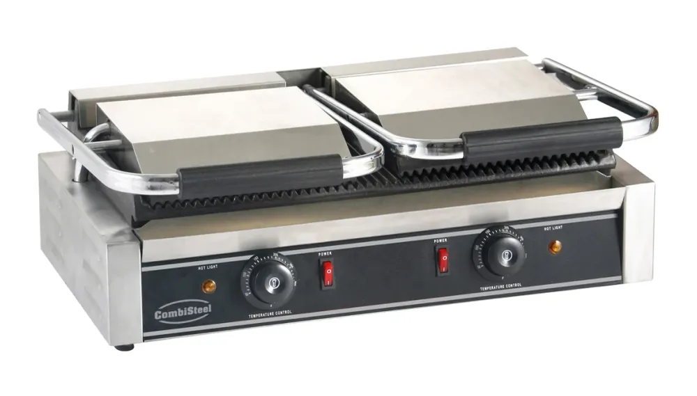 Contact grill double