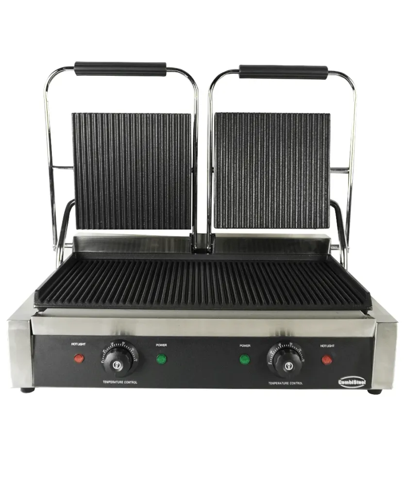 Contact grill double
