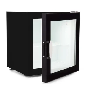 Countertop glass door freezer ice cream
