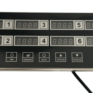 Digital køkkentimer 8 kanaler DKT-8