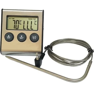 Digitalt termometer med timer