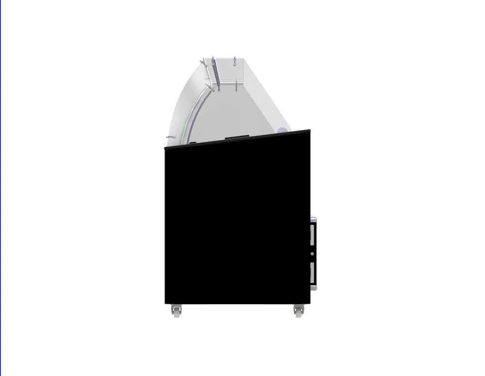 Is display skab Tenerife sort 10 × 5 liter