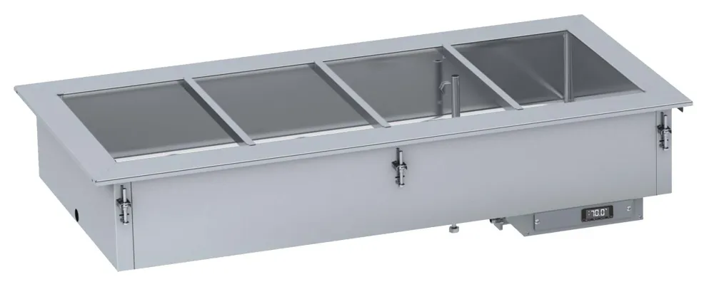 Drop- bain-marie enhed 4/1 – manuel vandpåfyldning