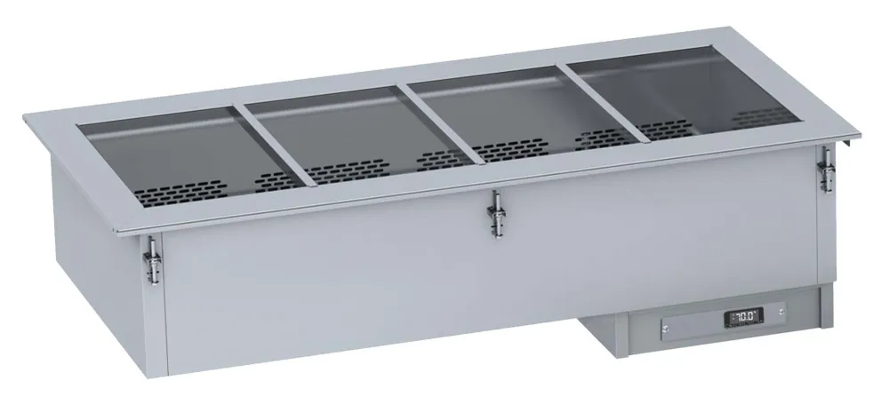 Drop- bain-marie enhed varm luft 4/1