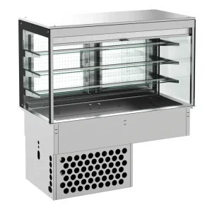 Drop- cubic refrigerated display - roll-up 3/1