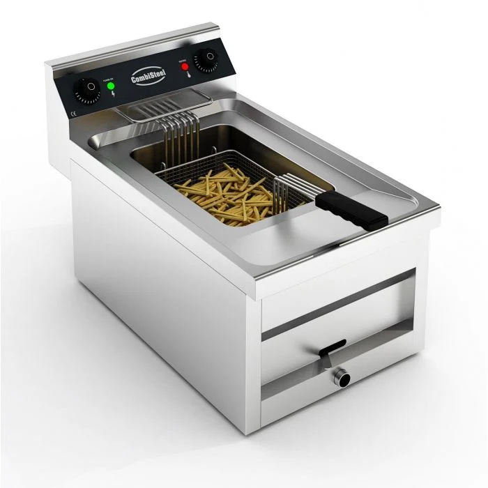 Electric counter fryer 1x12l 6kw