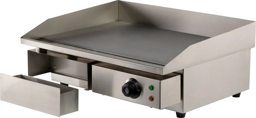 Electric fry top