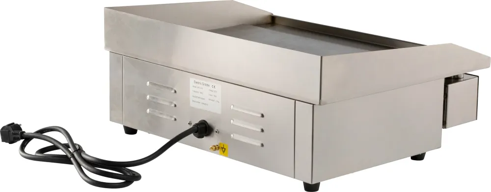 Electric fry top