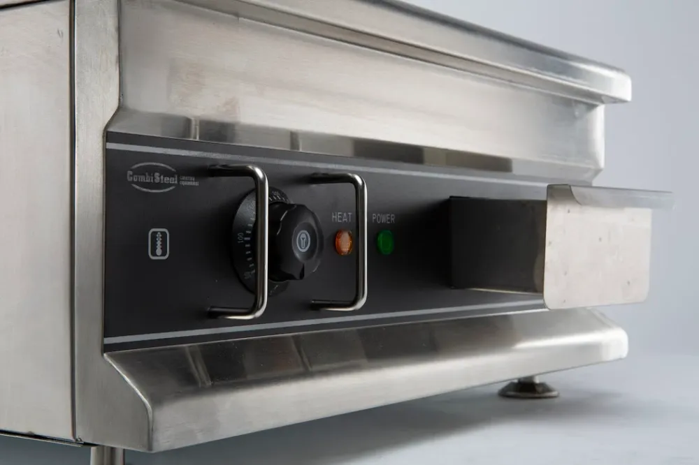Electric fry top krom