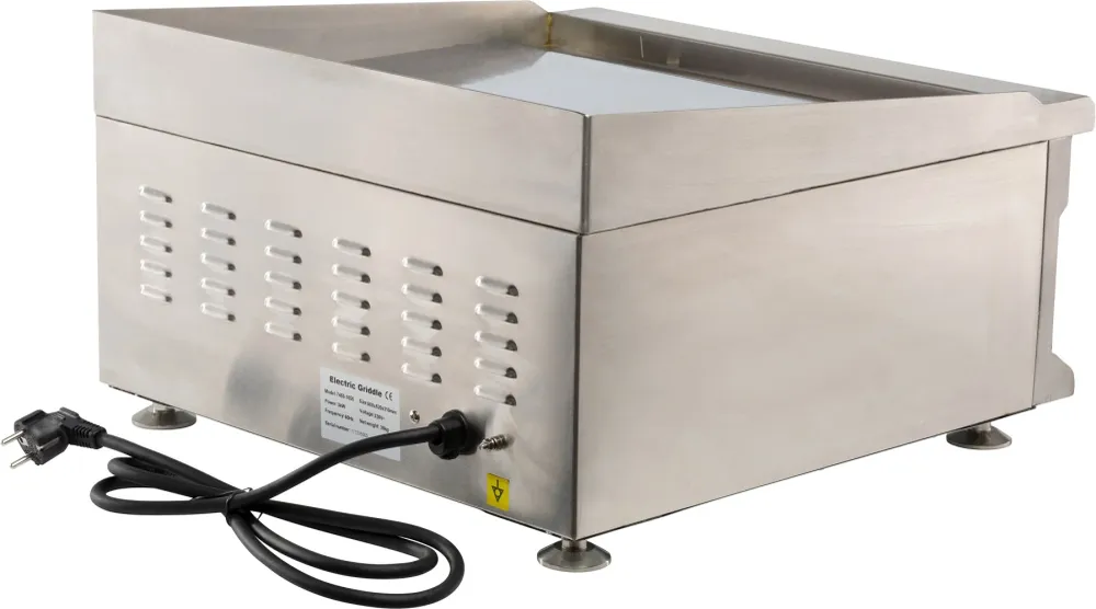 Electric fry top krom