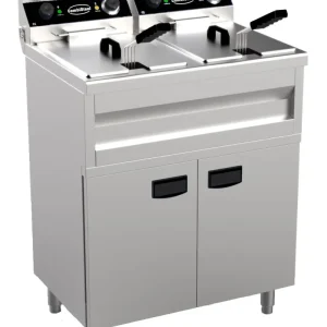 Electric fryer 2x9l