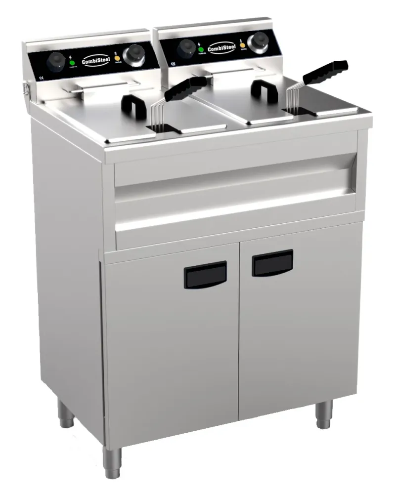 Electric fryer 2x9l