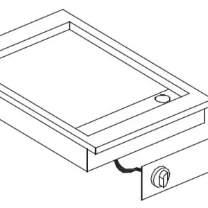 Elektrisk stegeplade smooth 400v