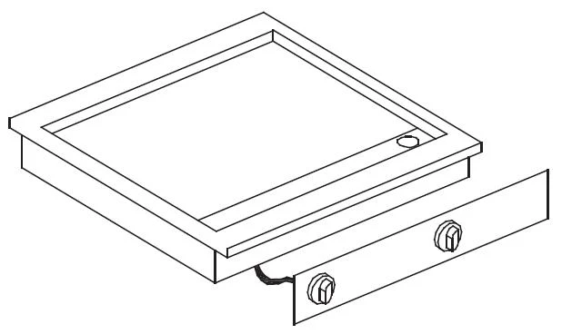 Elektrisk stegeplade smooth 400v