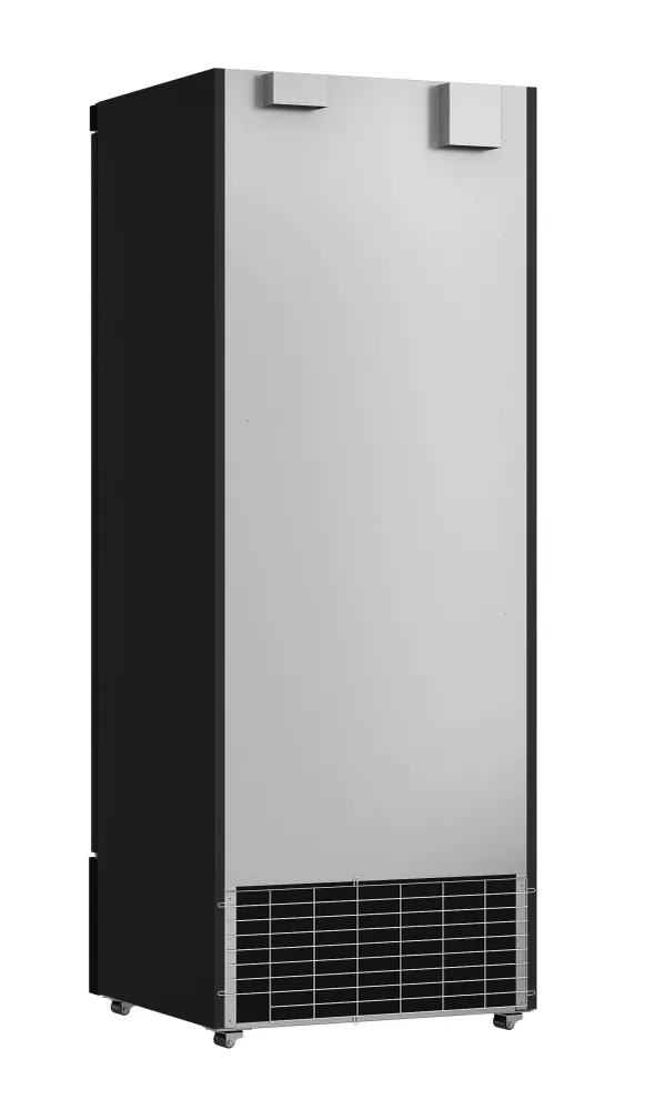 Fryser med 1 glasdør, sort JDE-600F BL