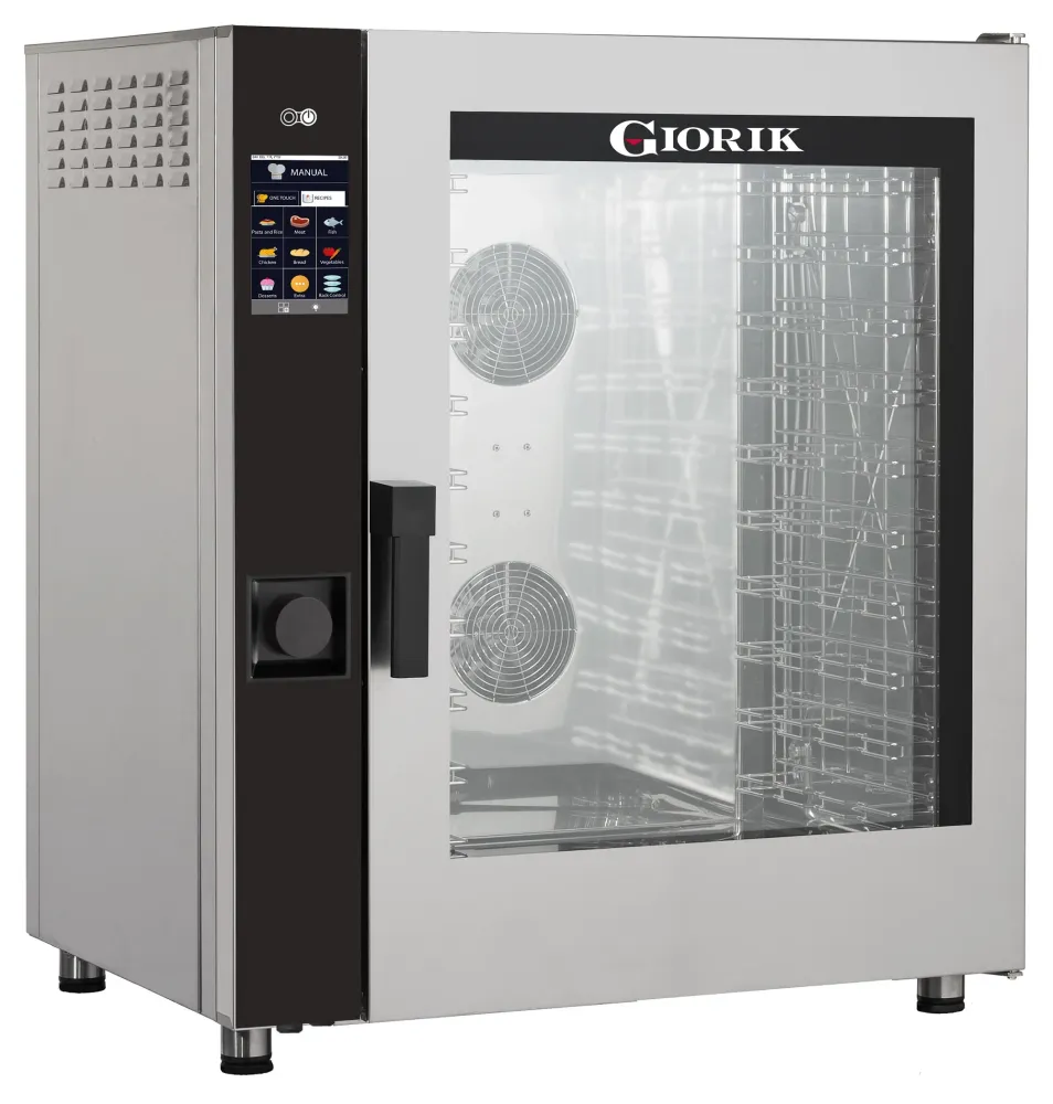 Gas convection-/ steamoven 10x1/1gn or en