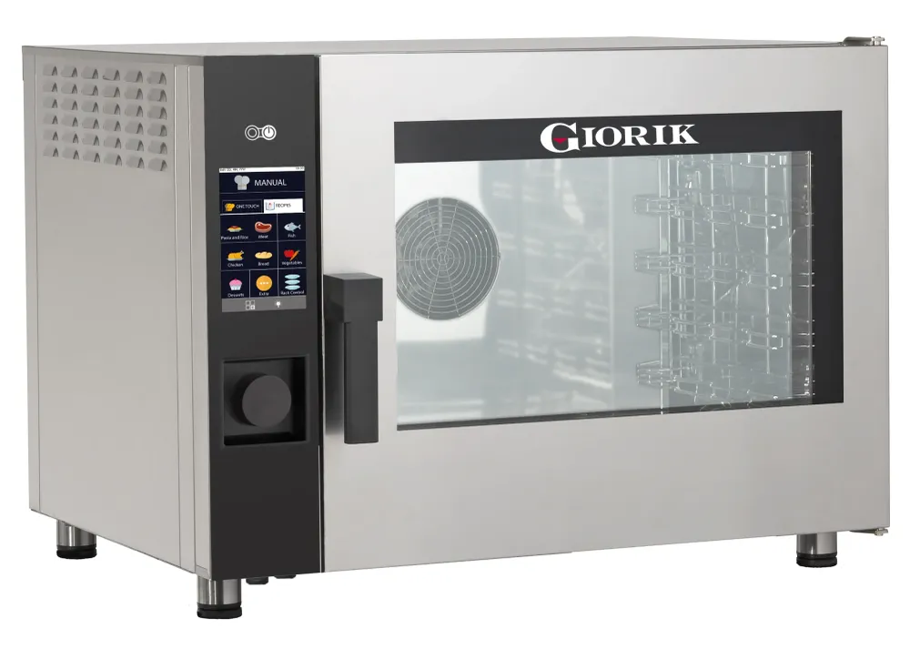 Gas convection-/ steamoven 5x1/1gn or en