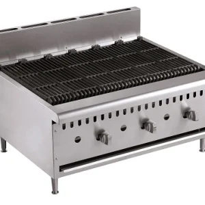 Gas lava stone grill 3 burners