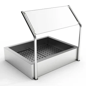 Glasdæksel 3/1 GN self-service til 7013.2710