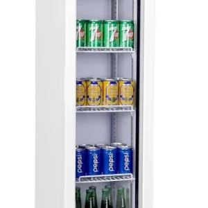 Glass door refrigerator narrow