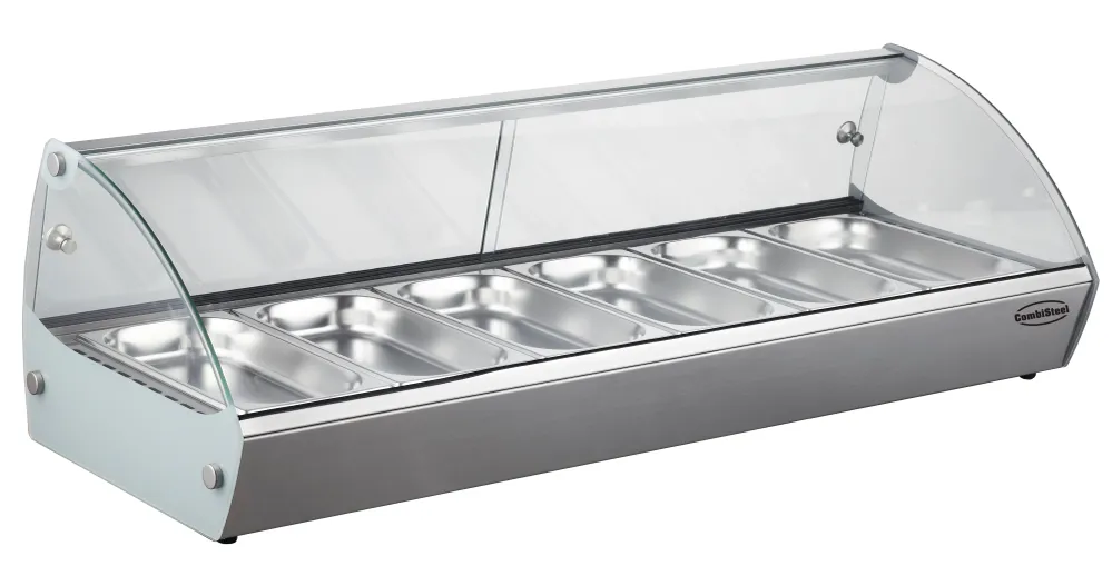 Hot display 6x 1/3 GN