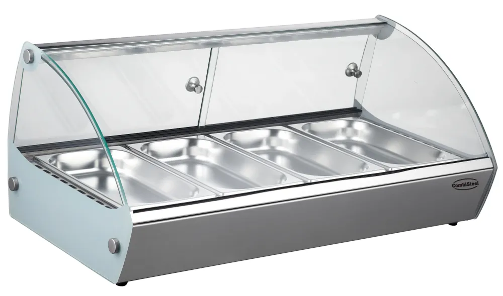 Hot display 4x 1/3 GN