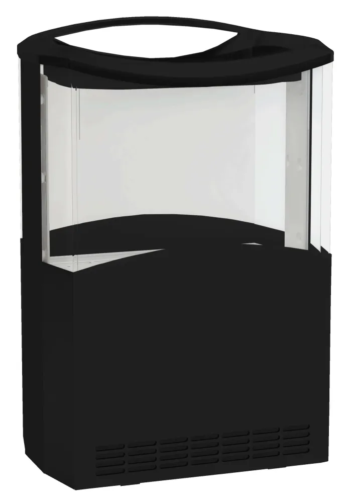 Impulskøler sort 110L