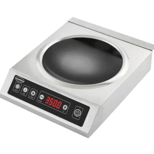 Induction wok cooking top