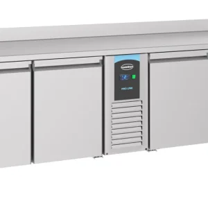 Kølebord 700 med bagkant – 4 døre, monoblock, Energy Line