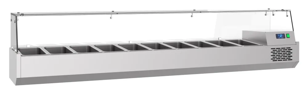 Kølebord – bordmodel, 10 x 1/3 GN