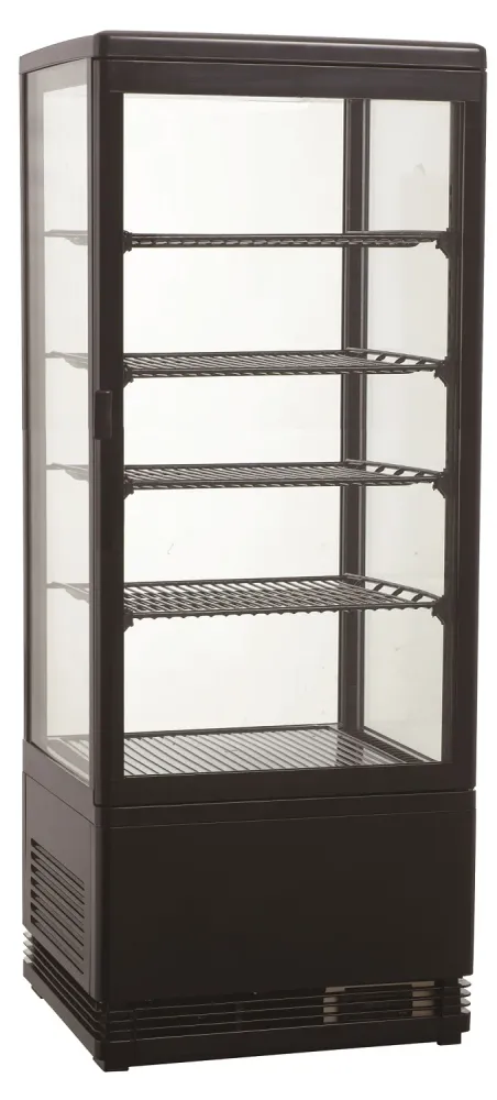 Køledisk 98 liter – Sort