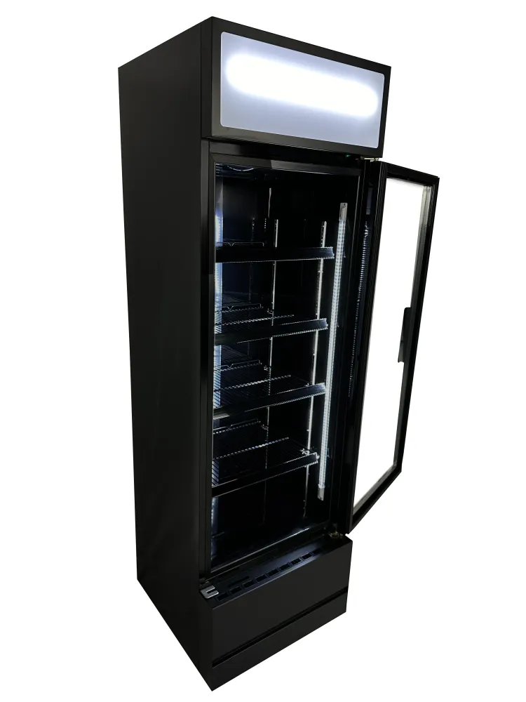 Køleskab glasdør FCU-370 BL