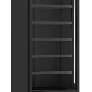 Køleskab 1 glasdør sort JDE-600R BL